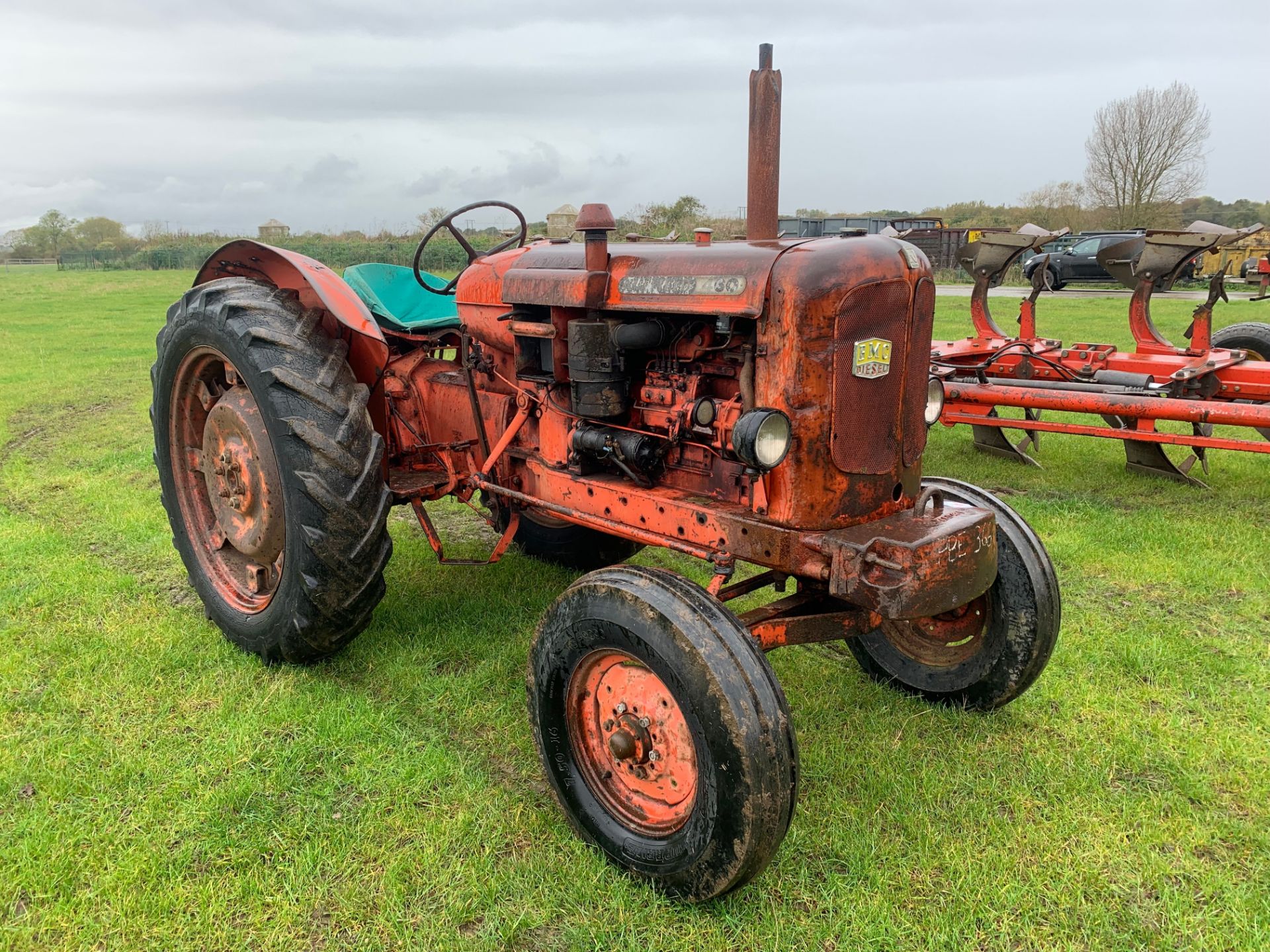 Nuffield 460 tractor, PBE 366, diesel, with V5 & key