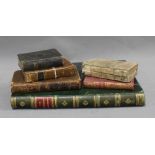 A collection of 18th and 19th century books to include The Mediterranean Illustrated and an 1803