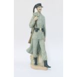 Guardia de Civil, a Lladro porcelain figure of a policeman, 29cm