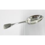 Scottish provincial silver table spoon, fiddle pattern, circa 1830, George & Alexander Booth,