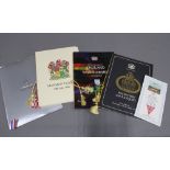 A collection of Guildhall Menus, events to include Dinner following the Presentation of the Honorary