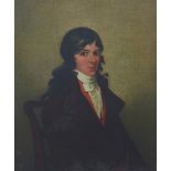 Robert Burns after Sir Henry Raeburn, framed print, under glass, 33 x 41cm