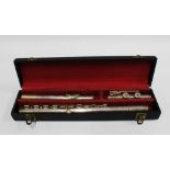 Boosey & Hawkes flute in fitted case