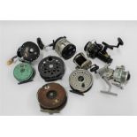 Nine various fishing reels to include Super Condex and Daiwa RG1655 (9)