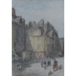 John Le Conte (SCOTTISH 1816-1877) 'John Knox's House', watercolour, signed and inscribed