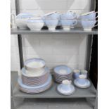 Modern Doulton dinner service and matching teaset, (a lot)