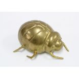 Heavy brass beetle, 20cm long