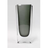 Edenfalk Scruf art glass vase, , signed 24cm high.