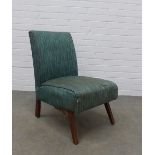 Retro low chair. 77 x 50 x 50cm. (for upholstery)