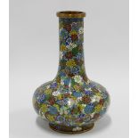 Chinese cloisonné vase, 23cm high