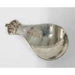 Arts & Crafts silver caddy spoon, Edward Barnard & Sons Ltd, London 1936. 7.5cm long