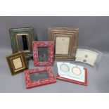 Selection of frames to include leather, glass and wood examples (9)