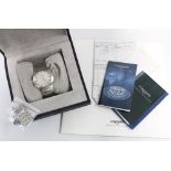 Gents Longines Oposition wrist watch, boxed with papers