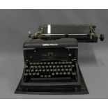 An early 20th century Imperial model 60 typewriter.