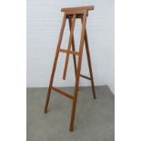 An Artists large easel. 179 x 65cm.