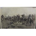 The Black Watch at Bay, framed print from The Fine Art Military and Sporting Gallery, New Bond