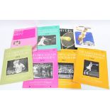 The Lawn Tennis Championships - Wimbledon programmes from the 1970's and 1965. Together with a