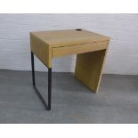 Contemporary desk with single frieze drawer. 75 x 74 x 50cm.