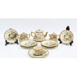 Japanese Satsuma style part teaset (11)