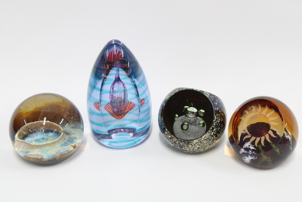 Caithness Glass paperweights, limited editions to include Mercury, Autumn Leaves, Journey's End, - Image 4 of 6