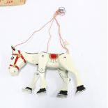 Moko - a vintage Muffin the Mule junior string puppet, with original box