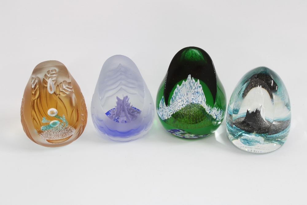 Caithness Glass paperweights, limited editions to include Mercury, Autumn Leaves, Journey's End, - Image 6 of 6