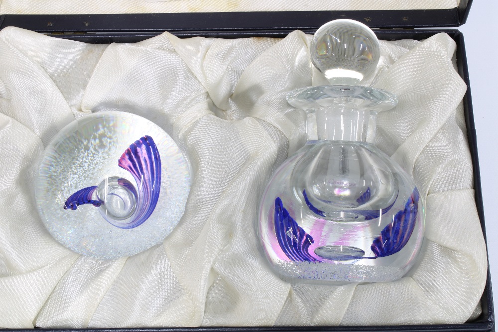 Caithness Glass paperweights, limited editions to include Mercury, Autumn Leaves, Journey's End, - Image 3 of 6