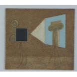 Andrew Lanyon (b.1947) 'The Excited Projector 1988', mixed media, signed, titled and dated verso