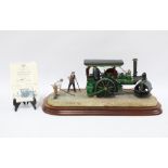 Border Fine Arts 'Betsy' (Steam Engine) by Ray Ayres, on a wooden base, with certificate, limited