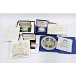 The Royal Silver Wedding Anniversary silver tablet / ingot, Ltd Ed 232/1972, The Royal Residencies