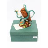 Minton Archive Collection Vulture & Python teapot, limited edition 187/1000 with certificate,