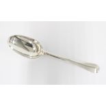 A rare George II Scottish provincial silver tablespoon, Hanoverian pattern, George Cooper, Aberdeen,