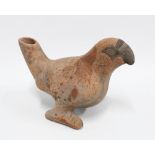 Stoneware bird vase, 30cm long