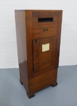 HTA 'Hall Telephone Accessories Ltd, Dudden Hill Lane, London, N.W. 10' post box, circa mid 20th