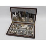 Cutlery Canteen containing as suite of Epns flatware