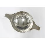 Edwardian silver quaich, Robert Stewart, London 1907, 14.5cm across the handles