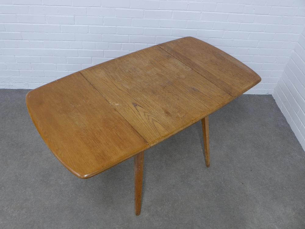 Vintage Ercol light elm extending table, 138 x 72 x 74cm. - Image 3 of 3