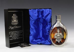 Haig's Dimple Royal Decanter 12 yrs Scotch Whisky, 75cl 43%vol, cased in pewter and with original