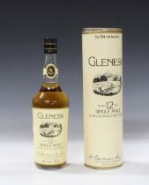 Glenesk 12 Years Old Single Malt Highland Scotch Whisky 75cl, 40% volume, in presentation tube.