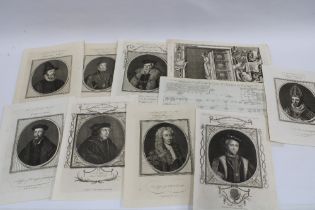 Quantity of prints & book plates, mainly Royalty and architecture (a lot)