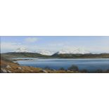 IAN S. JOHNSTONE (SCOTTISH 1957 - 2009) Loch Torridon, oil on board, signed and labelled verso,