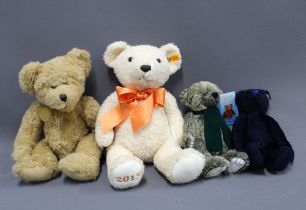 Two Steiff teddy bears to include Belfry Bear, limited edition of 1500 and a Chad Valley bear and