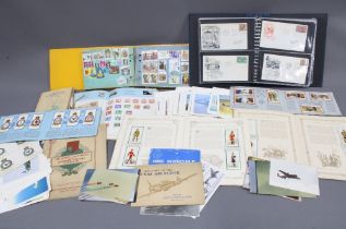 A large collection of stamps, some first day covers, etc (a lot)