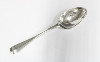 18th century Scottish provincial silver table spoon, Hanoverian pattern, George Robertson,