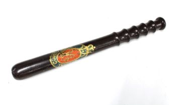 Special constable truncheon with GR cipher