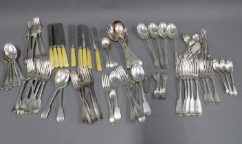 Quantity of silver plated & Epns flatware (a lot)