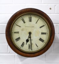 Ritchie & Sons of Edinburgh wall clock, 32cm