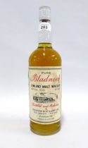 BLADNOCH Lowland Malt Whisky. Circa 1970's. Distilled and matured by Bladnoch Distillery Ltd.,