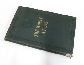 'The World Atlas' second edition, Moscow 1967, complete with some damage to the spine, 51 x 33cm