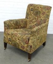 An upholstered armchair, 67 x 85 x 56cm.